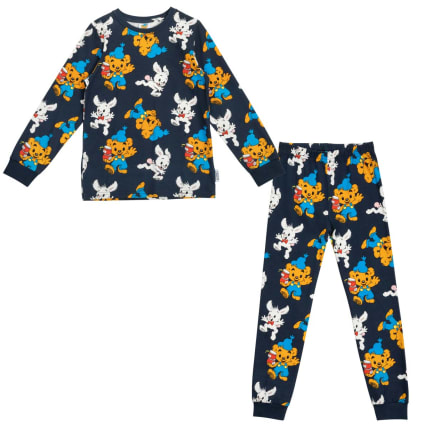 Bamse Kaksikko-pyjama tummansininen