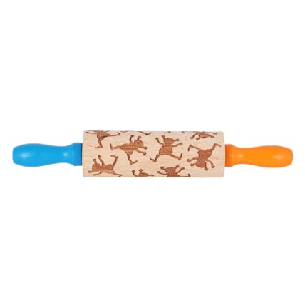 Pippi Longstocking Baking Wooden Rolling Pin