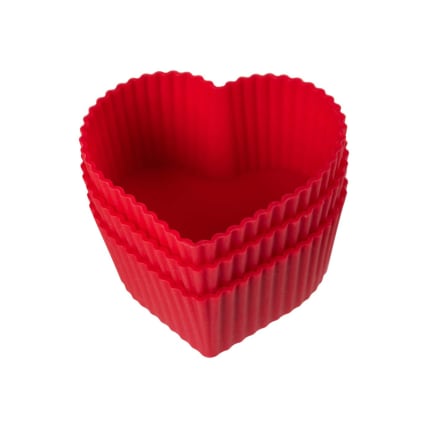 Iloleipuri Cupcake Hearts 6 Cups