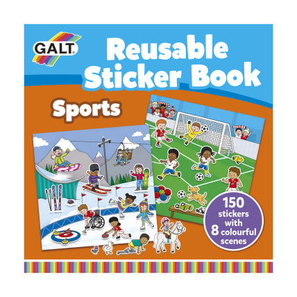 Galt Reusable Sticker Sports