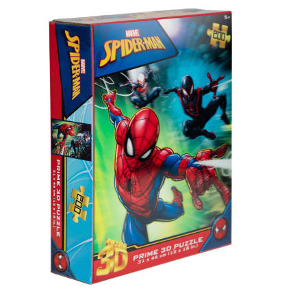 Prime 3D Puzzle 200 Pieces Spiderman