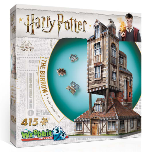 Harry Potter The Burrow 3D Puzzle – University Games