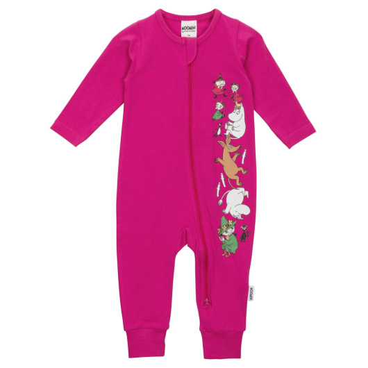 Moomin Mishmash Pyjamas Fuchsia | Martinex