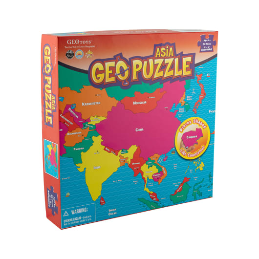 Peliko Geo Puzzle Asia | Martinex
