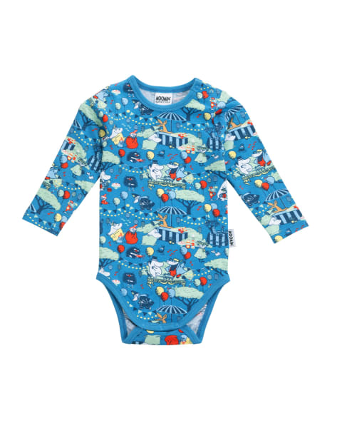 Moomin Celebrate Bodysuit Blue