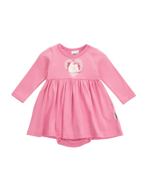 Muumi Syleily-bodymekko pinkki