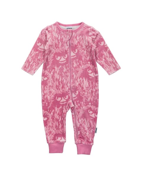 Moomin Smirk Velour Pyjamas Pink