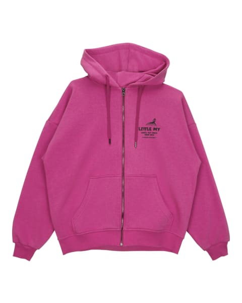 Moomin Senja Hoodie Fierce Magenta