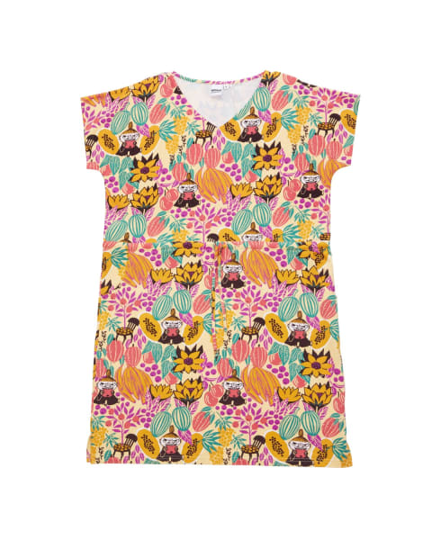 Moomin Tea Dress Papaya Yellow
