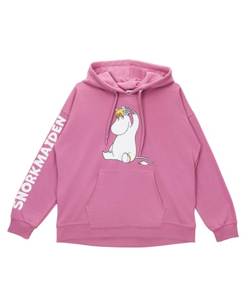Moomin Salla Hoodie Snorkmaiden Rose