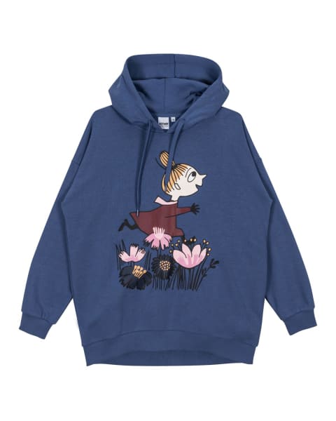 Moomin Ella Hoodie Little My Blue