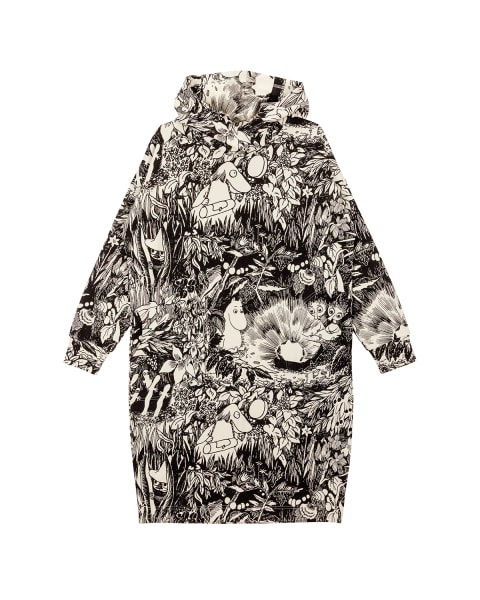 Moomin Kaisu Hoodie Dress Ruby Putty