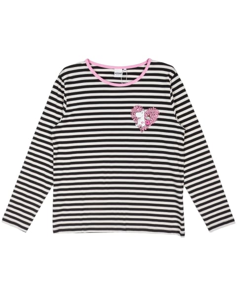 Moomin Elena Shirt Friends Stripe Black