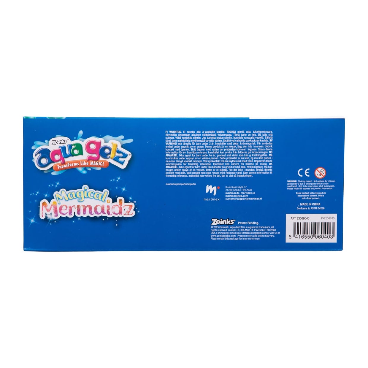 Zoinks Aqua Gelz Deluxe Mermaids | Martinex