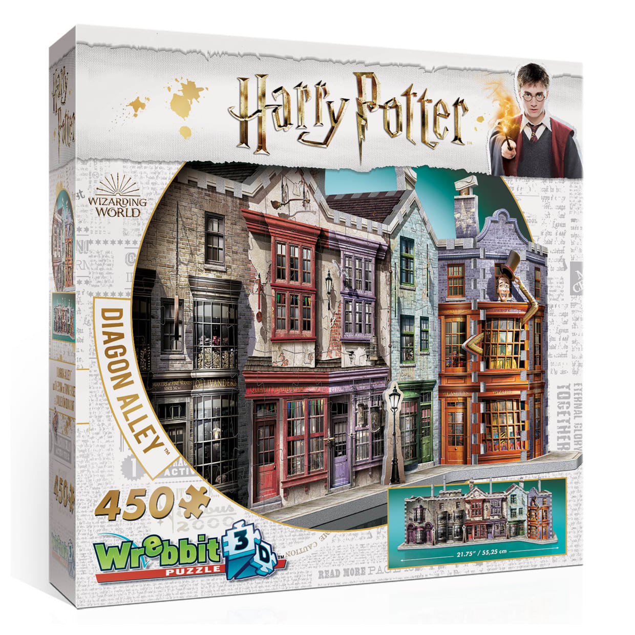 Wrebbit Harry Potter Diagon Alley 3D Puzzle