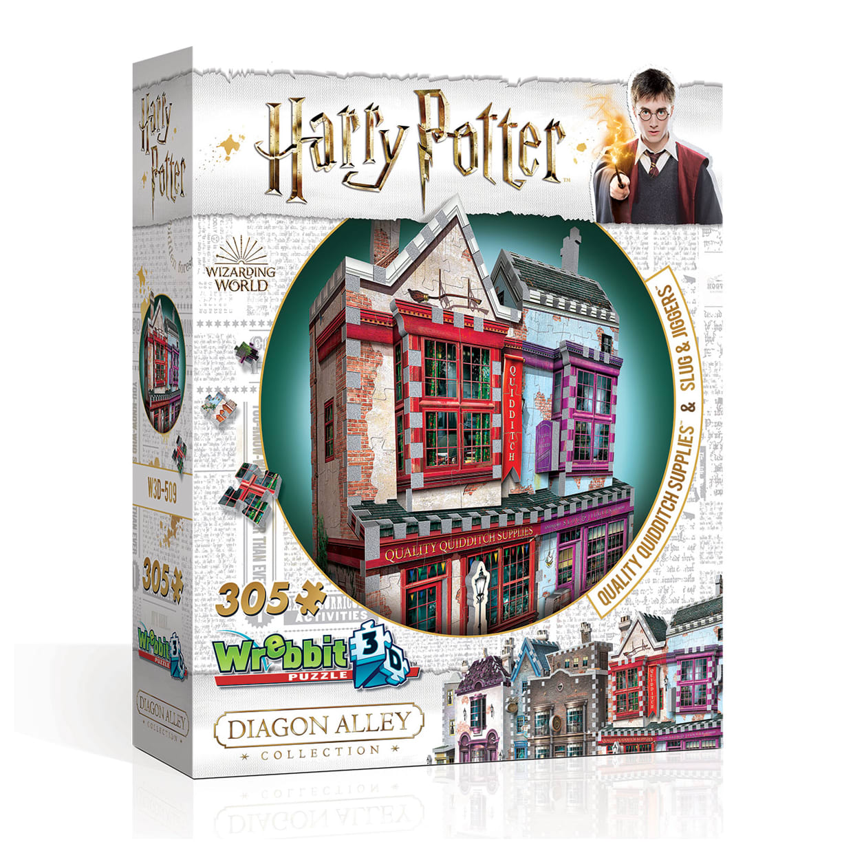 Harry Potter Hogwarts Express and Diagon Alley 3D Puzzle 