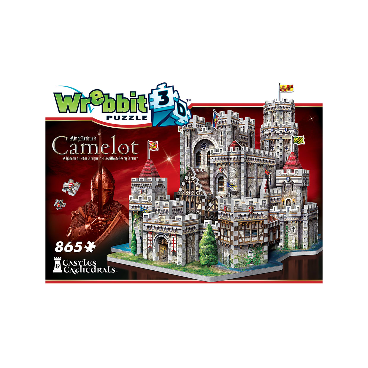 Wrebbit King Arthur's Camelot 3D Puzzle | Martinex