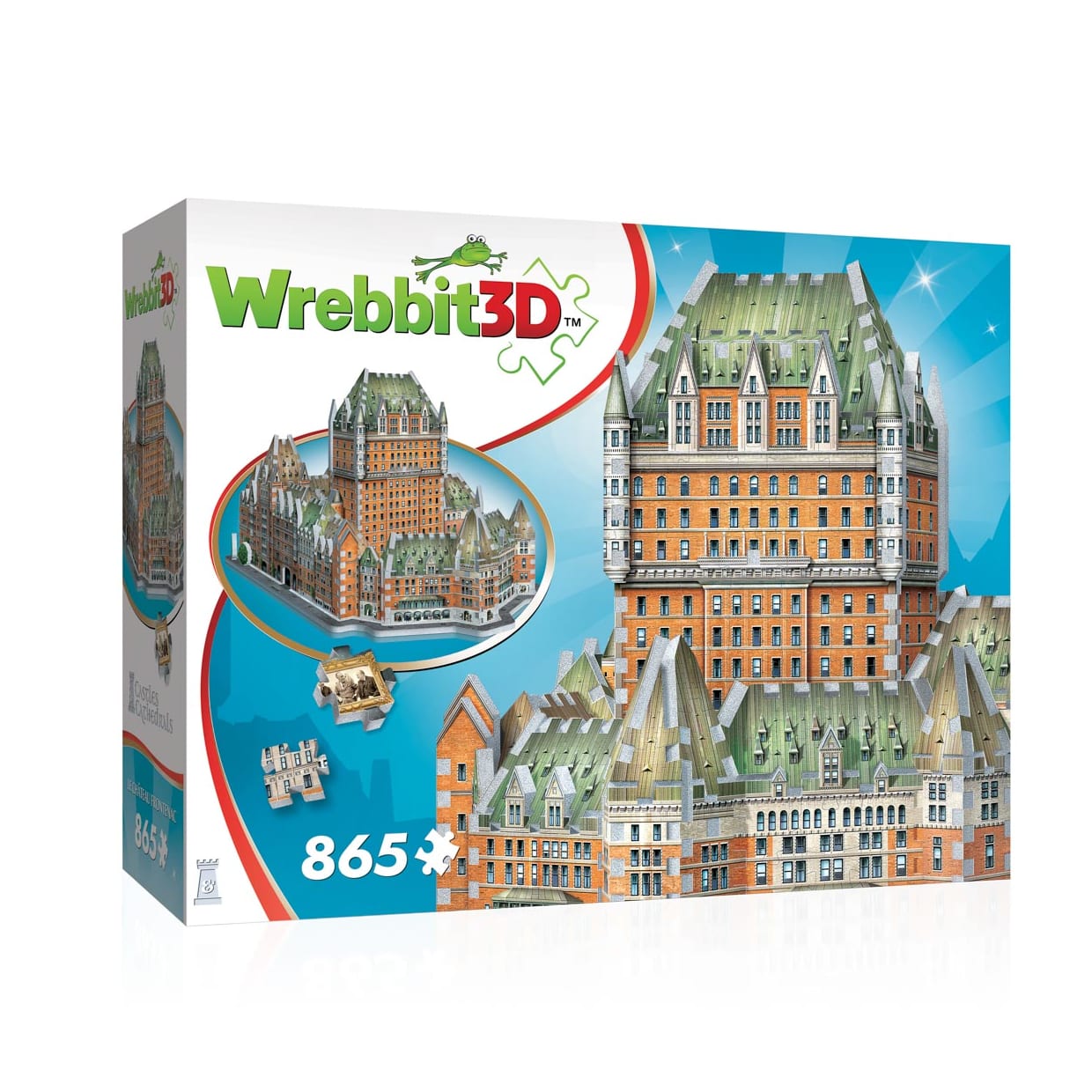  Wrebbit3d Hogwarts Castle 3D Puzzle for Teens and