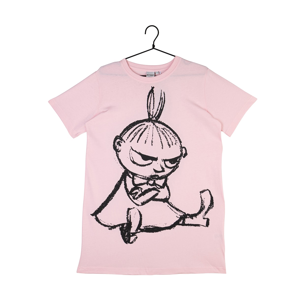 når som helst Krage accelerator Moomin Sketch3 Kid's Nightgown short-sleeve pink | Martinex