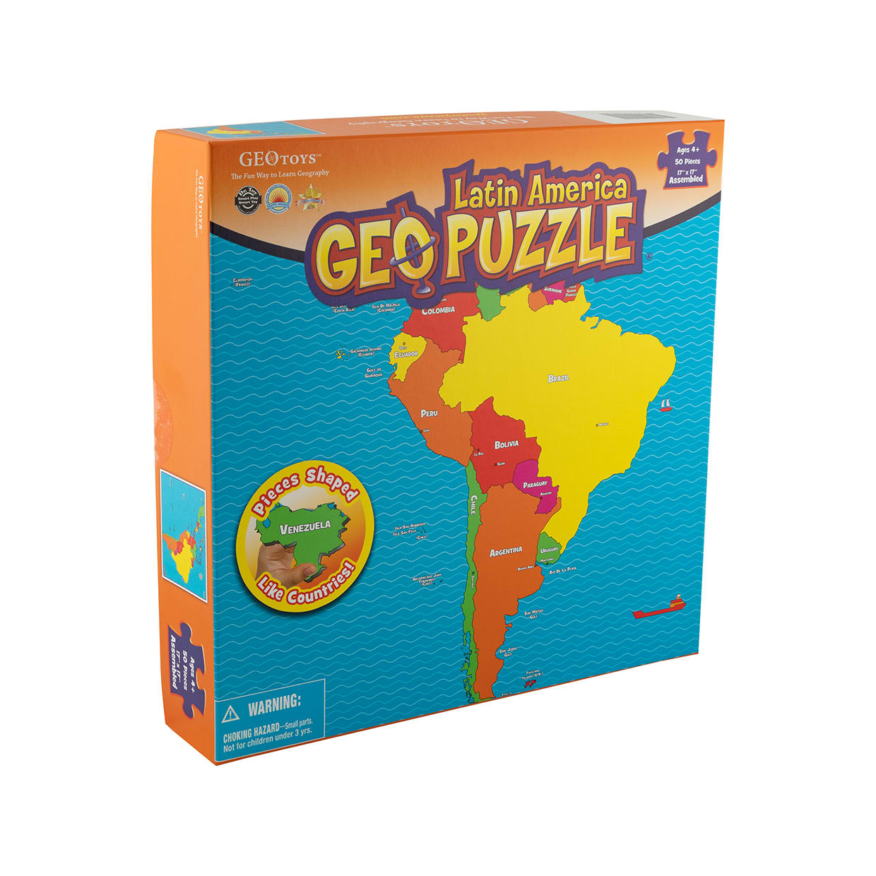 Geo Puzzle South America | Martinex