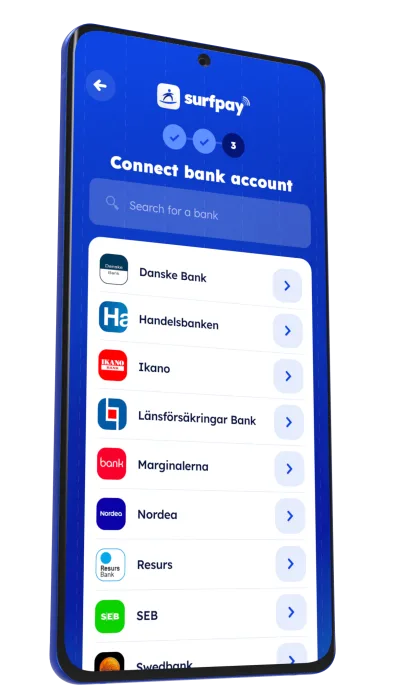 Connect to your bank account