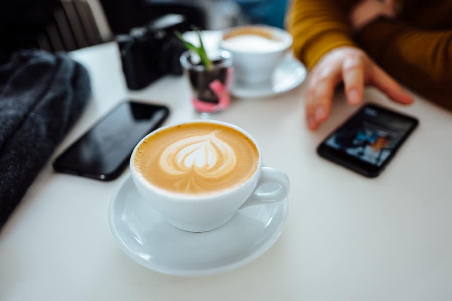 A cup of coffee