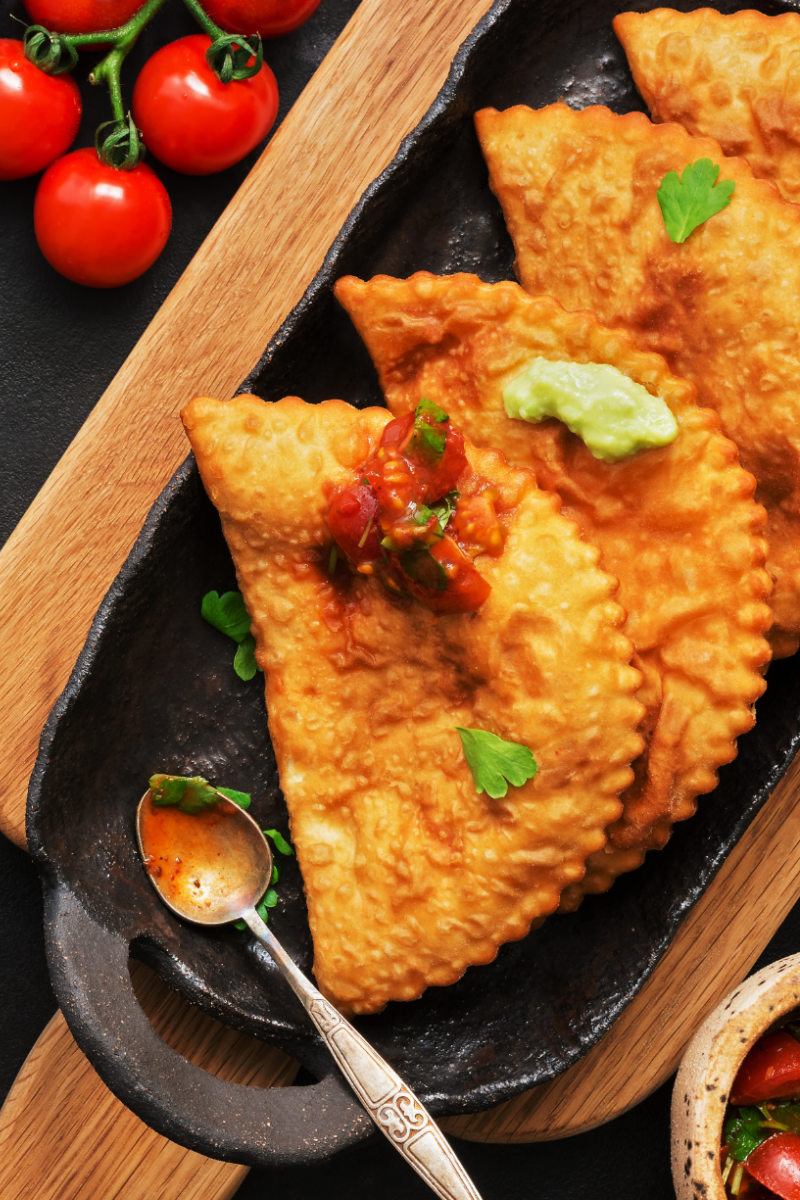empanadas fritas de queso