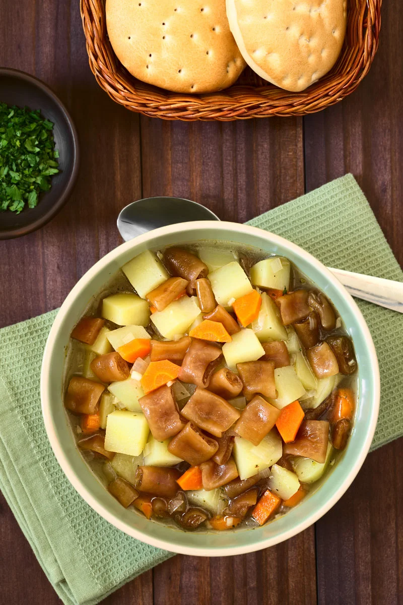 cochayuyo con verduras