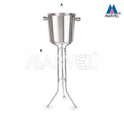 CHAMPAGNE BUCKET & WIRE STAND | Marvel India