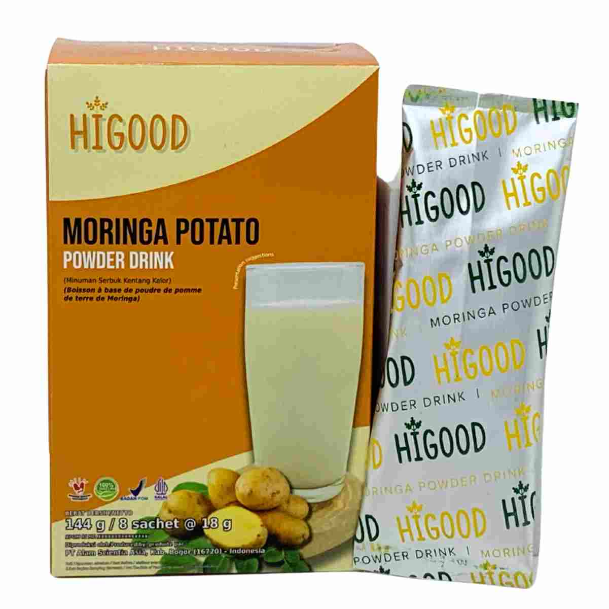 Jual HiGood - Moringa Potato Powder Drink (8 sachet) | Cardimus | CARDIMUS