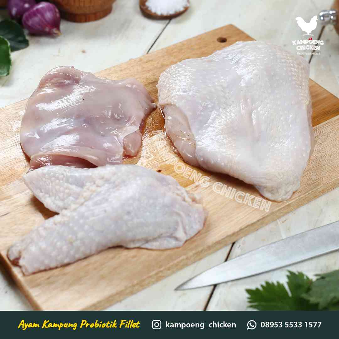 Ayam Kampung Probiotik Halal Fillet