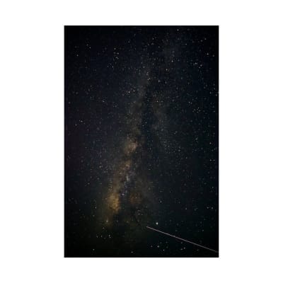 Captivating view of the Milky Way galaxy in a clear, starry night sky.