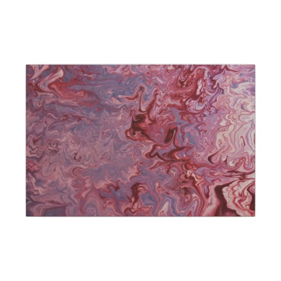 Vibrant abstract swirl pattern in red and purple hues, ideal for artistic backgrounds.