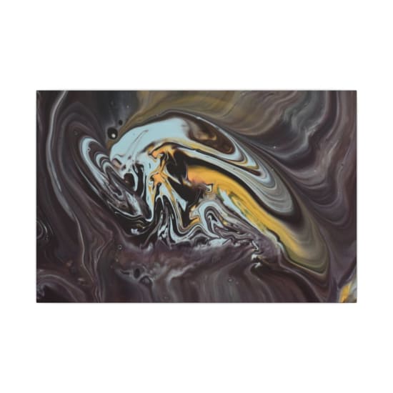 Vibrant abstract fluid art with swirling colors and bold textures creating dynamic visual impact.