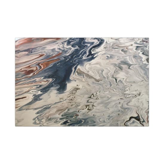 Artistic abstract pattern resembling marble with earthy tones and swirling textures.