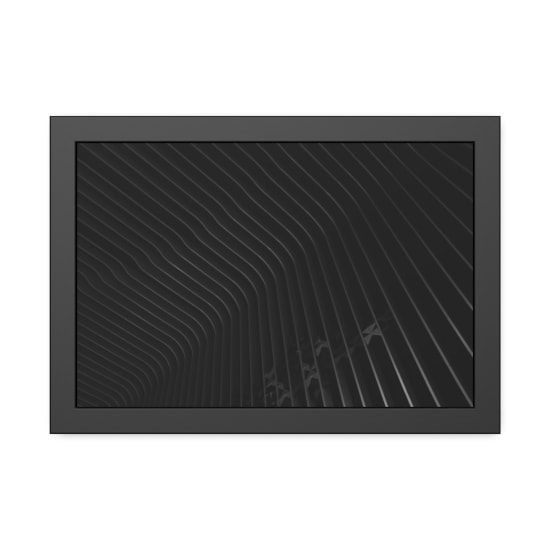 Abstract image featuring a dark, metallic, and patterned design with a captivating texture.