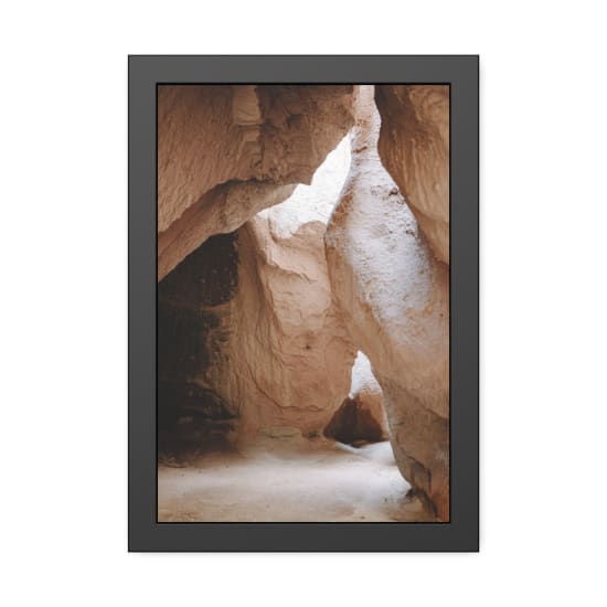 Explore the beauty of naturally eroded rock formations in a serene desert setting.