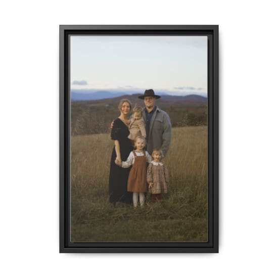 Charming family of five enjoying a sunset in Long Creek, SC