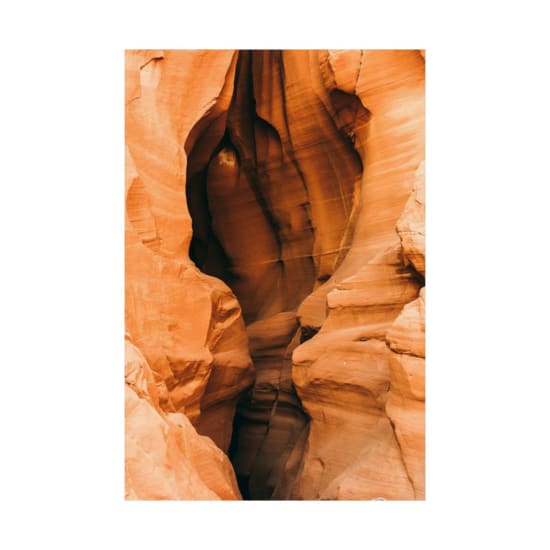 Majestic sandstone formations in Antelope Canyon, Arizona, showcasing unique geological beauty.