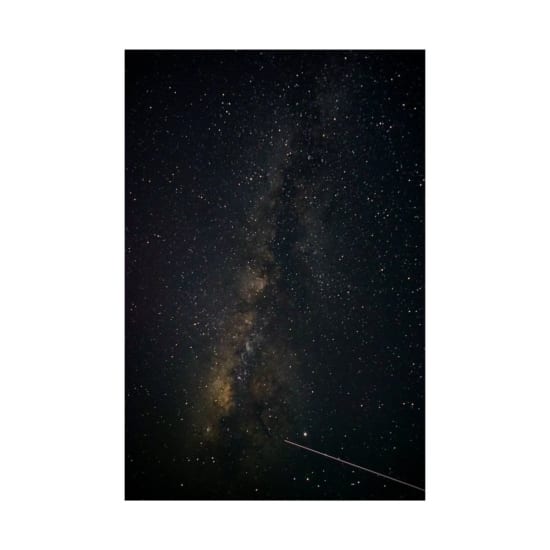 Captivating view of the Milky Way galaxy in a clear, starry night sky.