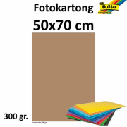 Fotokartong 50x70 300g brun 10pk