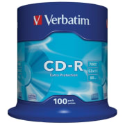 CD-R Verbatim 700MB 52x spindel 100pk