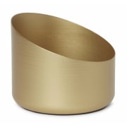 Kubbelysholder Metall 70X85Mm Frans Gold