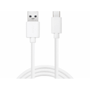 Kabel USB-C 3.1 til USB-A 2.0 hvit 1m