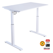 Hev/senk bord SUN-FLEX Easydesk hvit