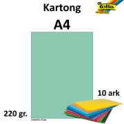 Kartong A4 220g mint