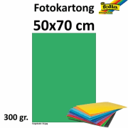 Fotokartong 50x70 300g sma.grønn 10