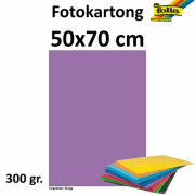 Fotokartong 50x70 300g lilla 10pk