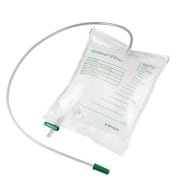 Urinpose m/kran 2L, 90cm slange, steril