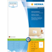 Etikett HERMA A4 199,6x289,1mm (100)